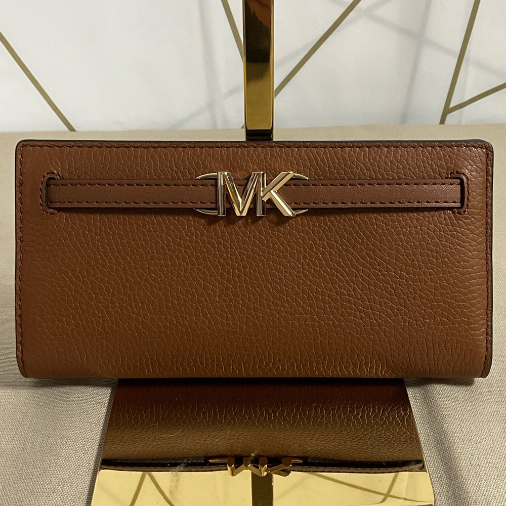 NWT MICHAEL KORS Reed Long Wallet